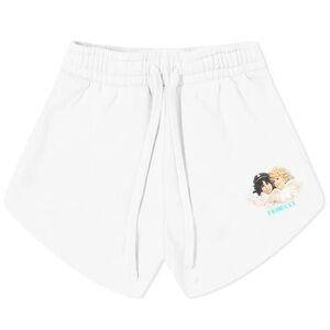 Fiorucci white angel sweat shorts